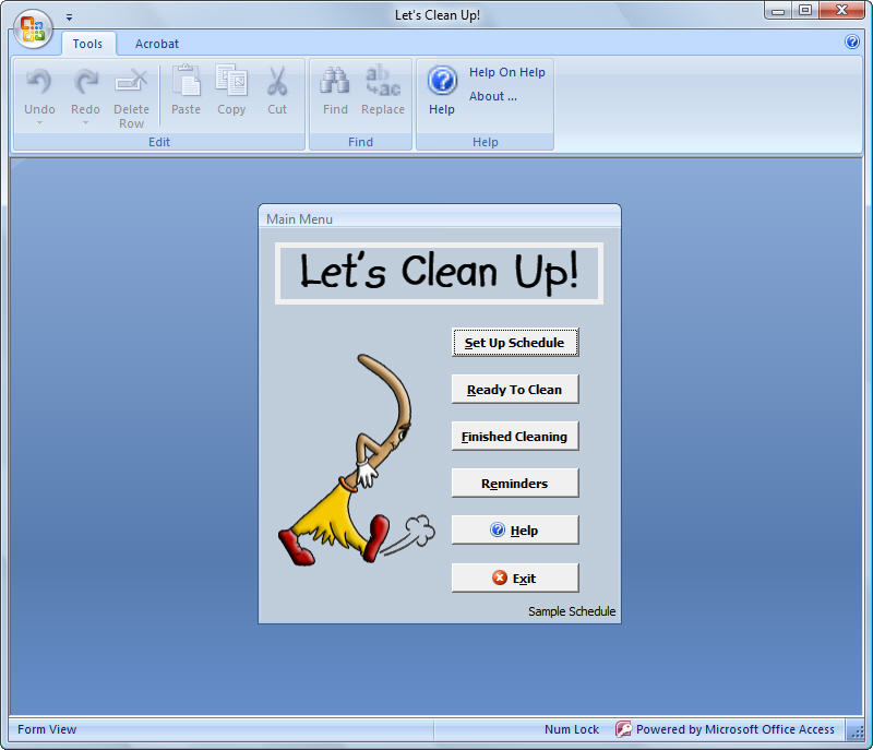 Lets Clean Up! Plus 7.04 software screenshot