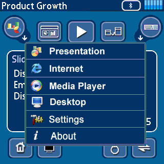 LibertyControl (For Palm) 1.2.1 software screenshot