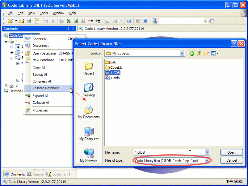 Library .NET (Access) 18.8.6145.30874 software screenshot