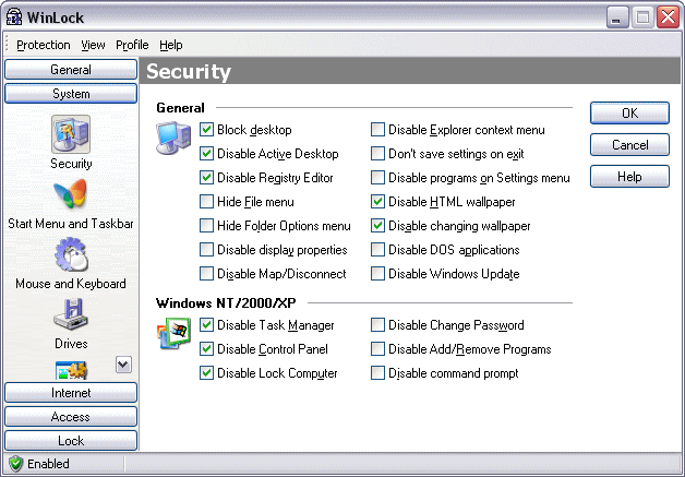 Locker from kids 1.0 software screenshot