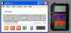 Lockix PRO 1.5.0 software screenshot