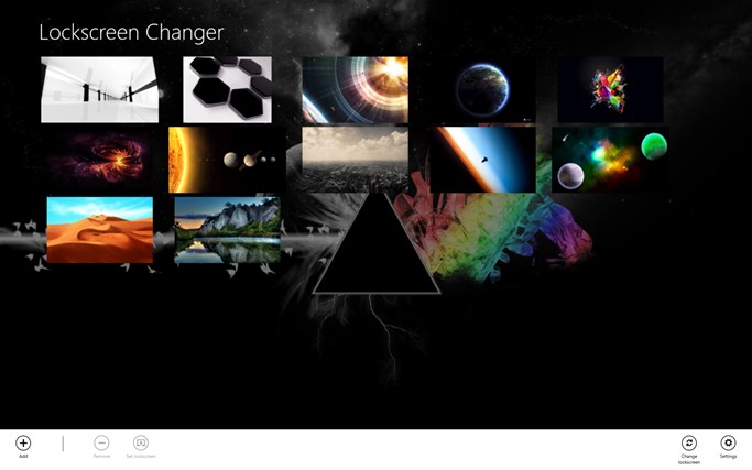 Lockscreen Changer for Windows 8 1.0.0.5 software screenshot