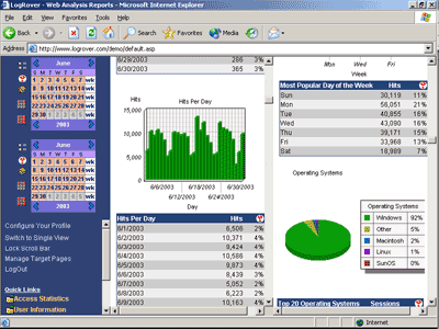 LogRover 2.1 software screenshot