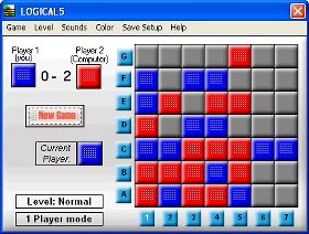 Logical 5 Board Game 1.0.12 software screenshot