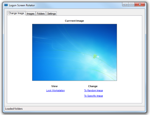 Logon Screen Rotator 4.1.0.0 software screenshot