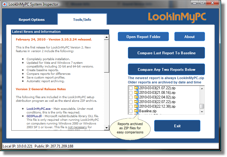 LookInMyPC 2.12.11.24 software screenshot