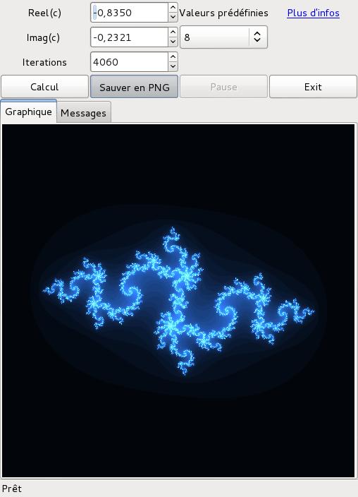 Lorenz chaotic attractor  software screenshot