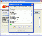 Lotus Notes Contacts to Gmail Contacts 3.0 software screenshot