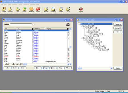 MBA for Sportron 1.0-Beta software screenshot