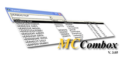MCCombox 3.04 software screenshot