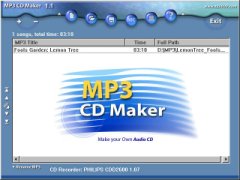 MCN MP3 CD Maker 1.5 software screenshot