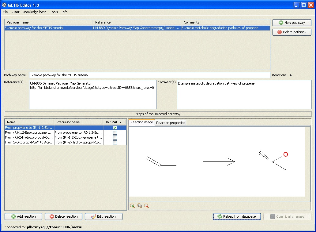METIS Editor 1.0 software screenshot