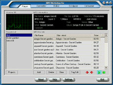 MP3 Workshop XP 4.30 software screenshot