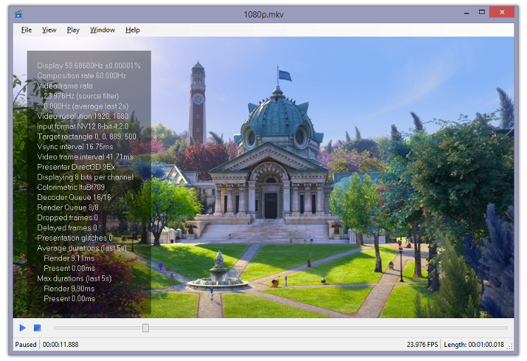 MPDN - Media Player .NET 2.48.0.3603 software screenshot