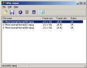 MPEG Joiner 1.03 software screenshot