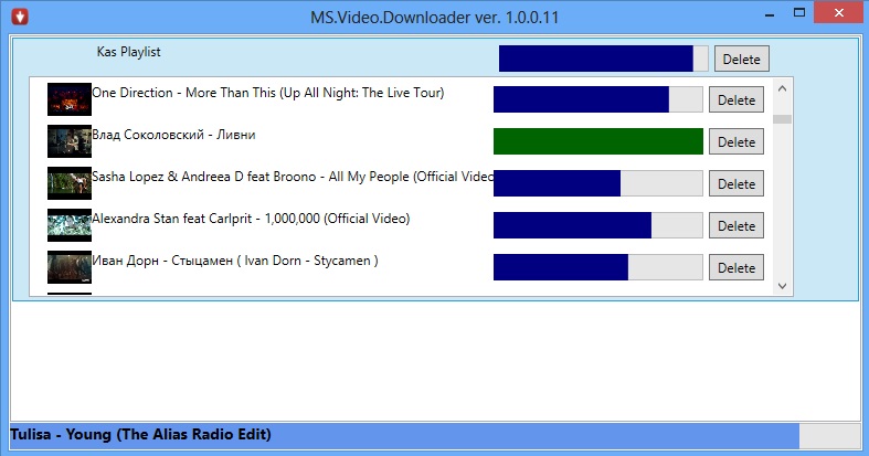 MS Video Downloader 1.0.0.14 software screenshot
