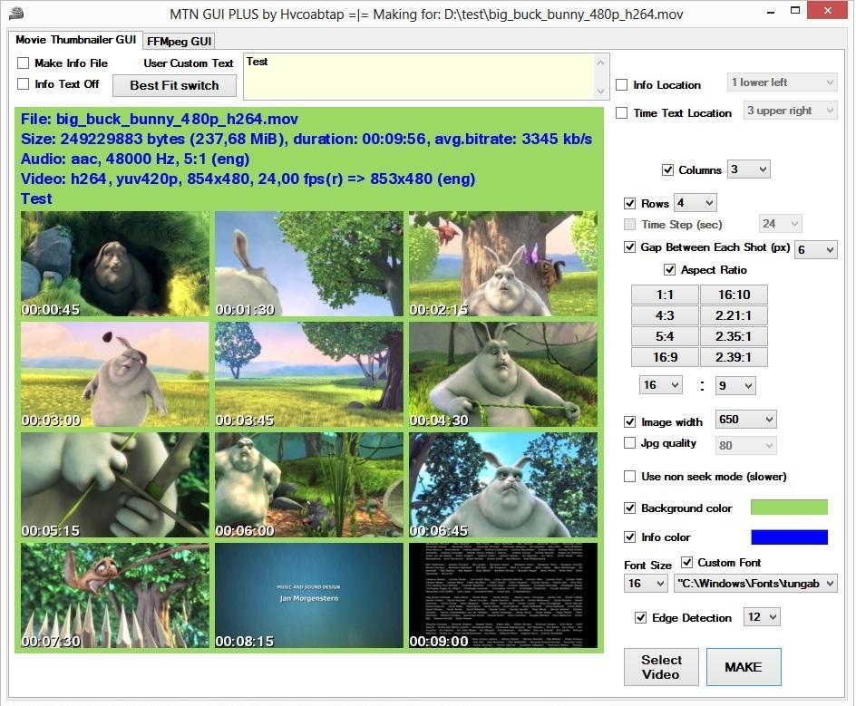 MTN GUI PLUS 2.6.0.1 software screenshot