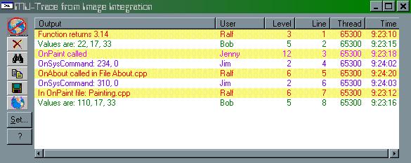 MU-Trace 1.01 software screenshot