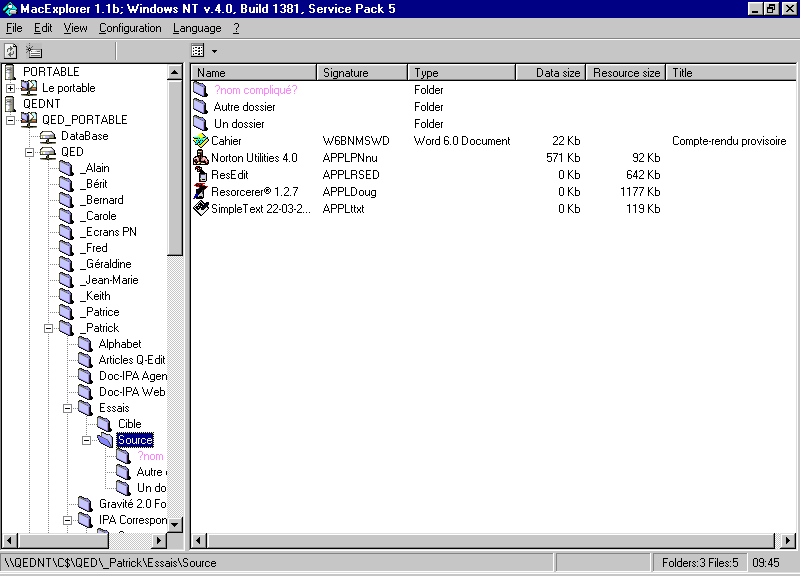 MacExplorer 1.1f software screenshot