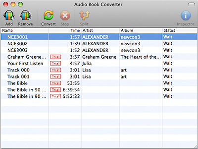 Macsome AudioBook Converter for Mac 1.5.0 software screenshot