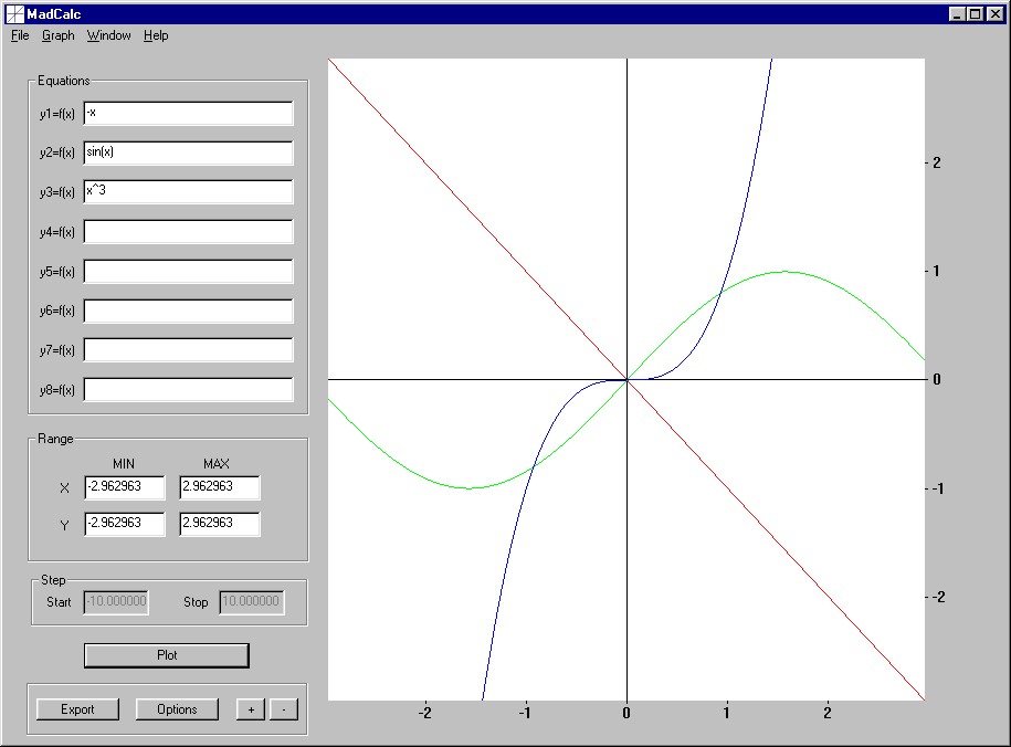 MadCalc 1.0 software screenshot