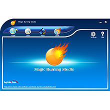 Magic Burning Studio 12.3.1.27 software screenshot
