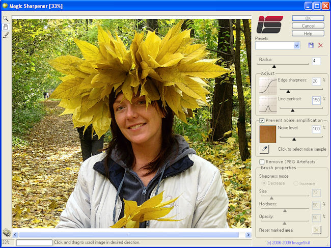Magic Sharpener 2.0 software screenshot