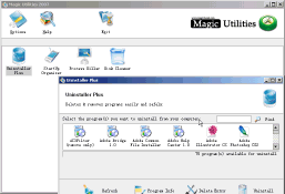Magic Utilities 2011 6.20 software screenshot