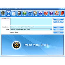 Magic Video Capture/Convert/Burn Studio 8.4.9.129 software screenshot