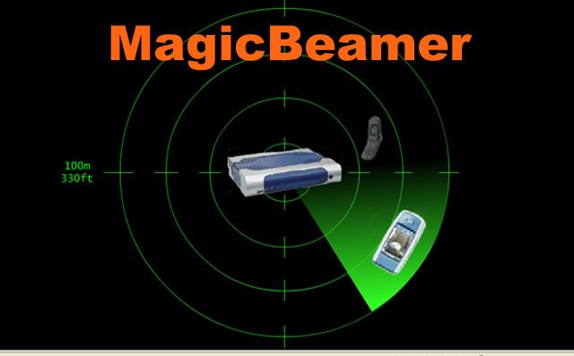 MagicBeamer 1.2 software screenshot