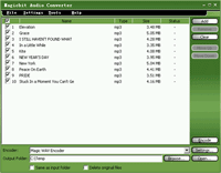 Magicbit WMA MP3 Converter 2.6.52.0720 software screenshot