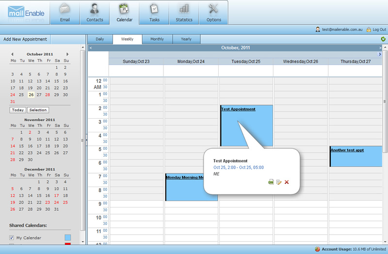 MailEnable Enterprise Premium 9.74 software screenshot