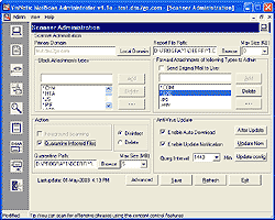 MailScan for MDaemon 4.5a software screenshot