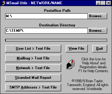 MailUtils 1.01 software screenshot