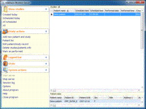 Makhaon Worklist Server 3.2.0.42 software screenshot