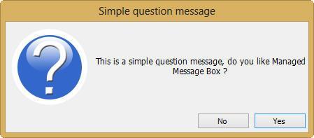 Managed Message Box 1.0 software screenshot