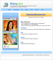 ManyCam 5.8.0 software screenshot