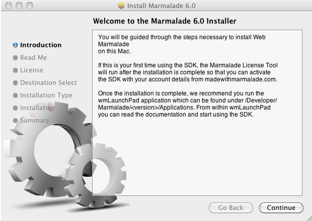 Marmalade SDK 8.6.0 software screenshot