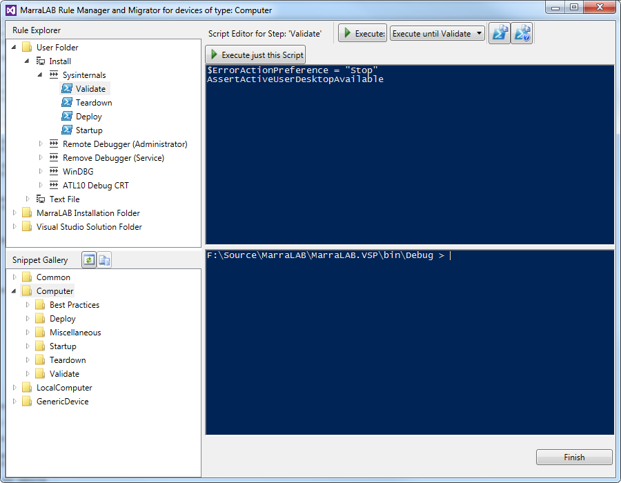 MarraLAB for Visual Studio 1.6 software screenshot