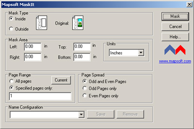 MaskIt 2.0 software screenshot