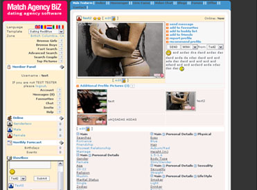 Match Agency BiZ - Dating Software 7.3 software screenshot