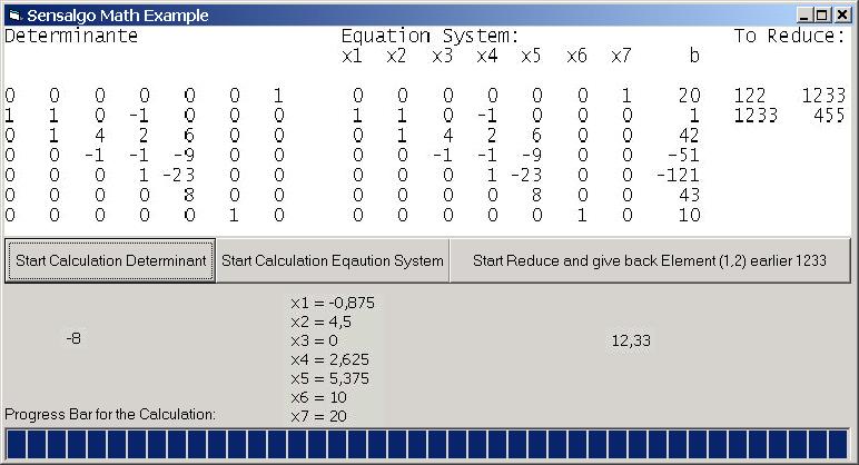 Math ActiveX 1.1 software screenshot