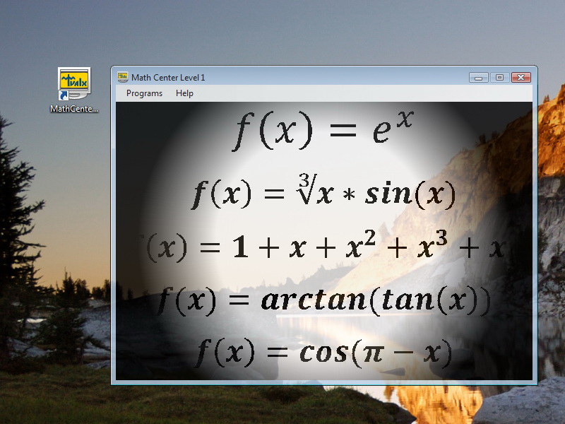 Math Center Level 1 1.0.1.9 software screenshot