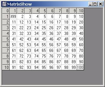 MatrixShow ActiveX 2.0 software screenshot