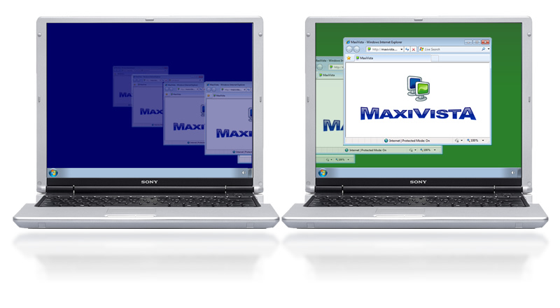 MaxiVista - Multi Monitor Software 4.0.12 software screenshot