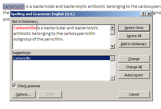 MedicWords 6.0 software screenshot