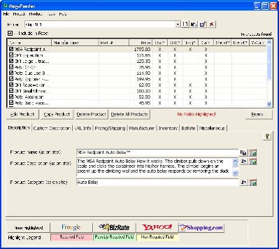 MegaFeeder 3.0.24 software screenshot