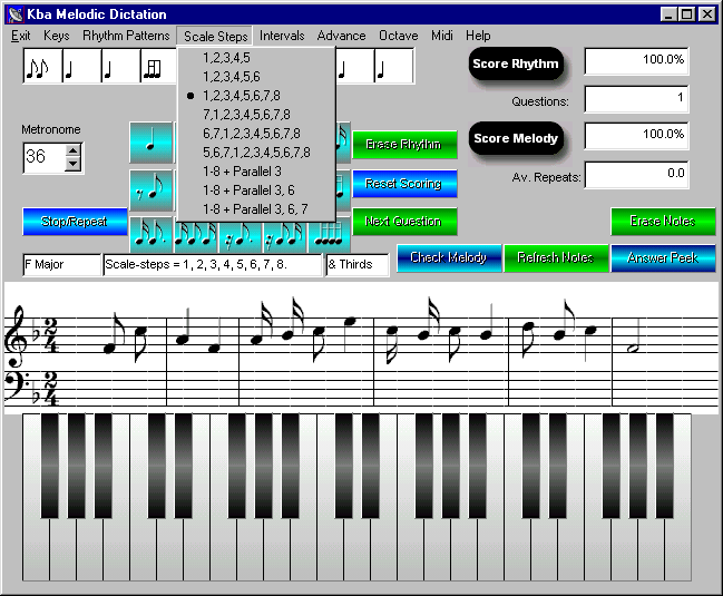 Melodic ID 5.0 software screenshot