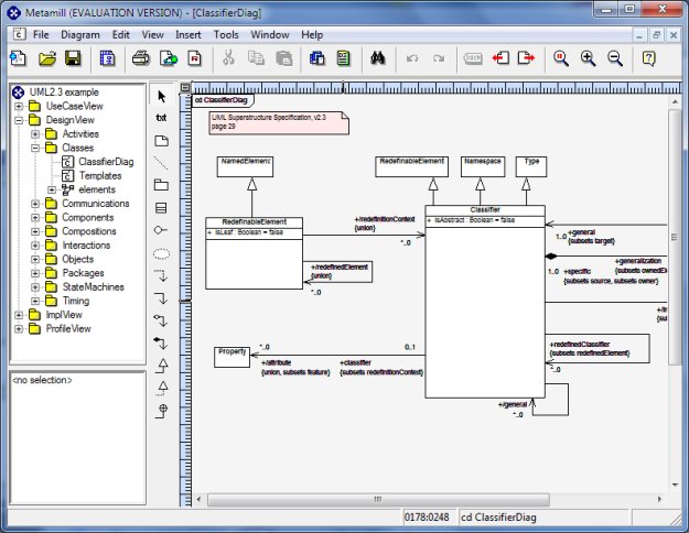 Metamill 6.2 Build 1450 software screenshot