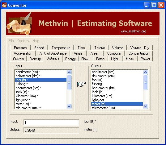 Methvin | Converter 4.2 software screenshot
